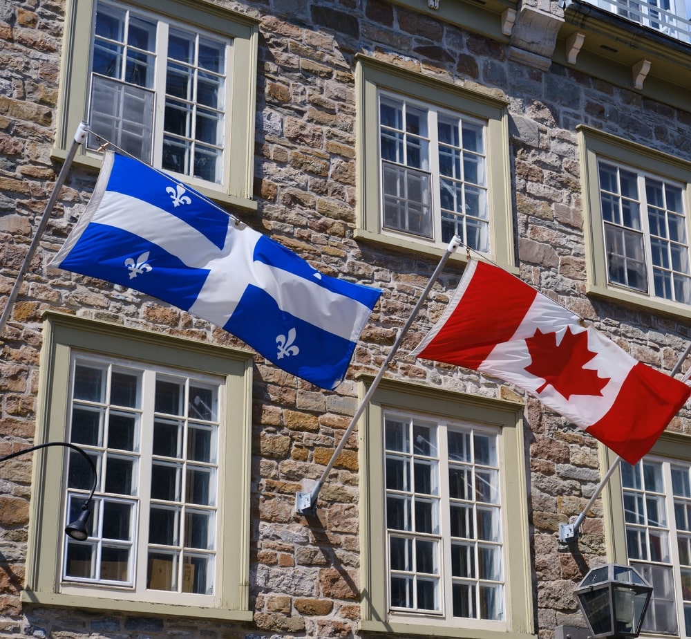 french canadian flags